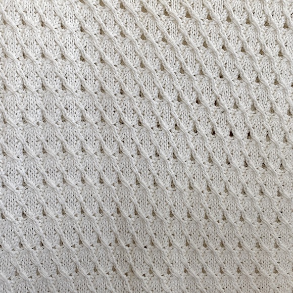 Cream White Knit Sweater - Picture 3 of 3